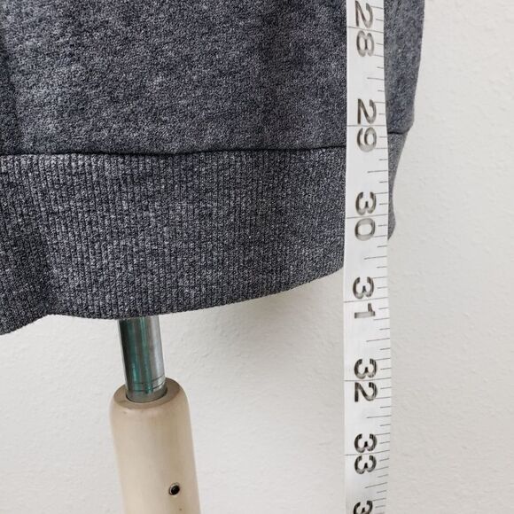 Lou & grey gray tunic turtleneck with zip pocket - Picture 2 of 7